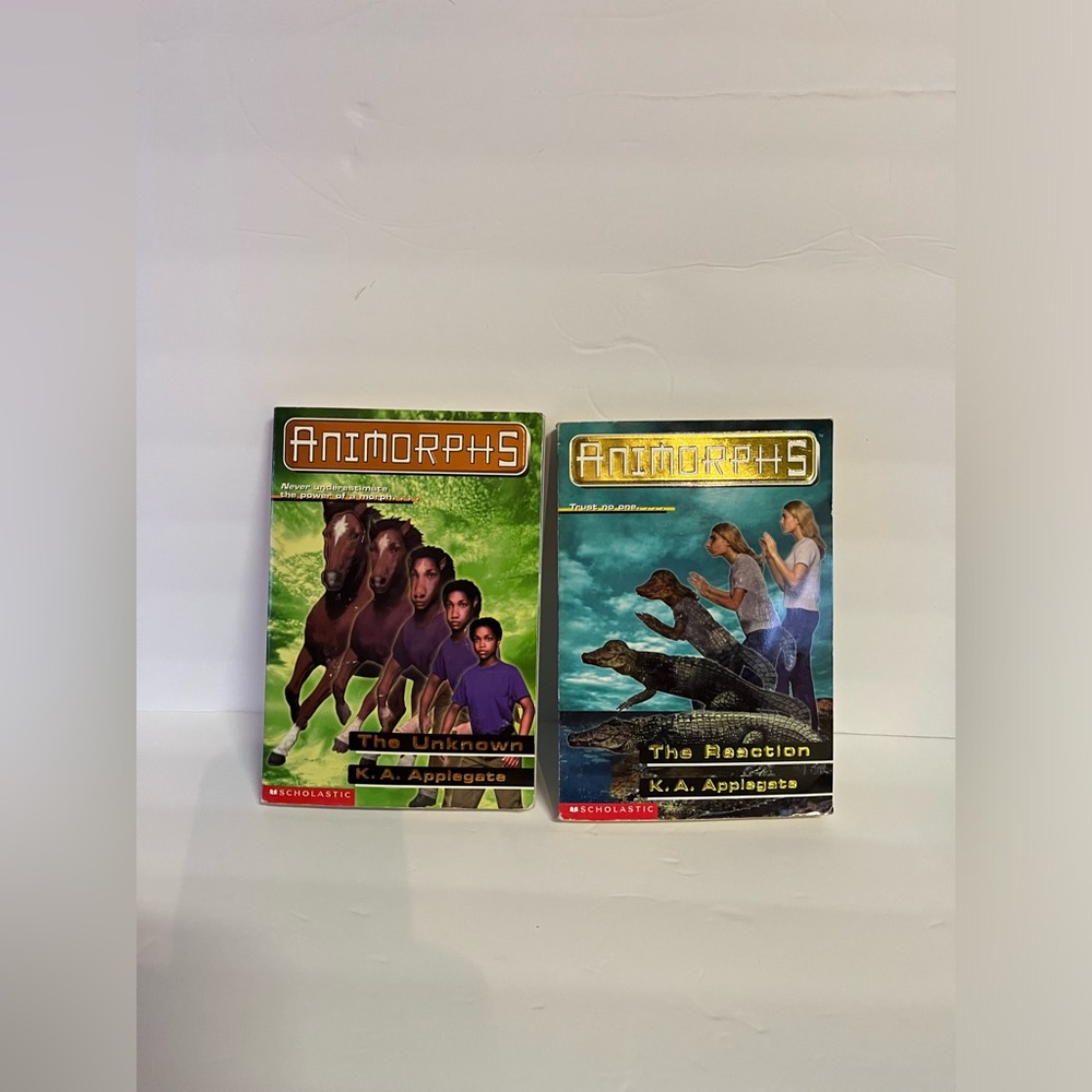 Animorphs Book lot #12 and #14 science fiction. Fantasy young adult vintage